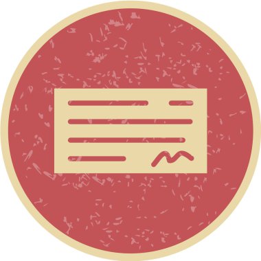 Kağıt simgesinin vektör illüstrasyonu