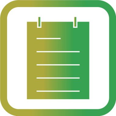 Beyaz arkaplan üzerinde kağıt olan pano