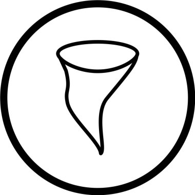 Siyah ve beyaz simgesinin vektör illüstrasyonu