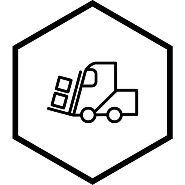 Transport Icon Vektor Illustration — Stockvektor