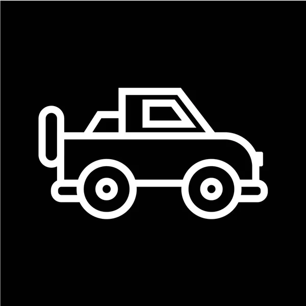 Icono Transporte Vector Ilustración — Vector de stock