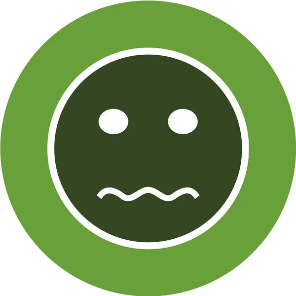 Icona Emoji Stile Tendenza Isolato Sfondo — Vettoriale Stock
