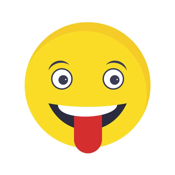 Emoji Icon Trendy Style Isolated Background — 图库矢量图片