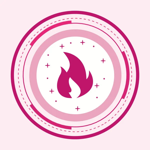  Moda Biçiminde Ateş Simgesi Ayrı Arkaplan