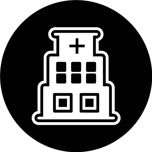 Vector Illustratie Gezondheidszorg Geneeskunde Concept Ziekenhuis Kruis — Stockvector