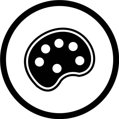 minimalist vektör illüstrasyonu, uygulama simgesi