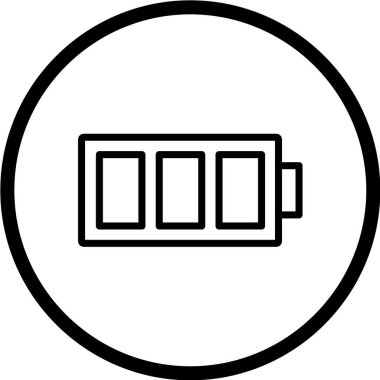 minimalist vektör illüstrasyonu, uygulama simgesi