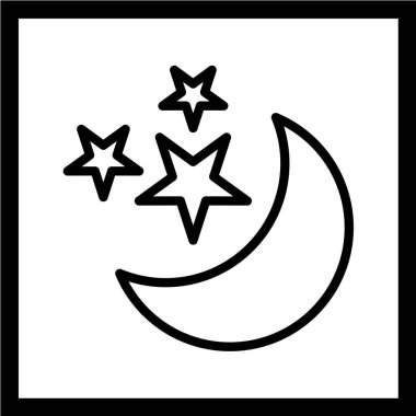 minimalist vektör illüstrasyonu, uygulama simgesi