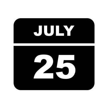 Takvim İmza Simgesi, vektör illüstrasyonu