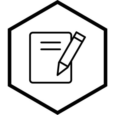 Modern eğitim ikonunun vektör illüstrasyonu