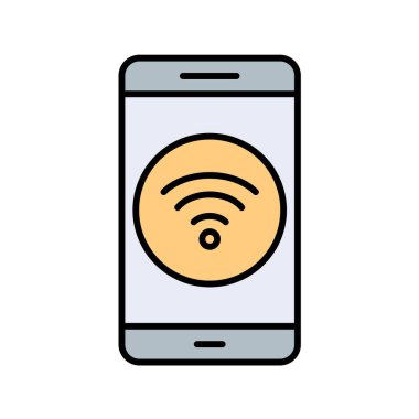 Mobil Uygulamalar konsept vektör çizimi beyaz arkaplan üzerinde 