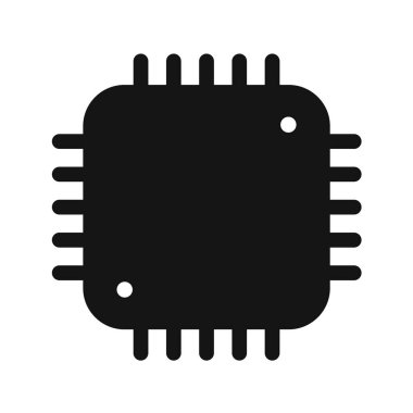 devre kartı simgesi vektör illüstrasyonu