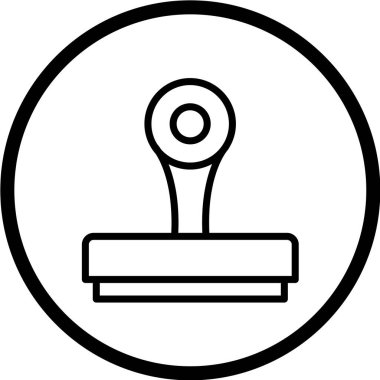 minimalist vektör illüstrasyonu, uygulama simgesi