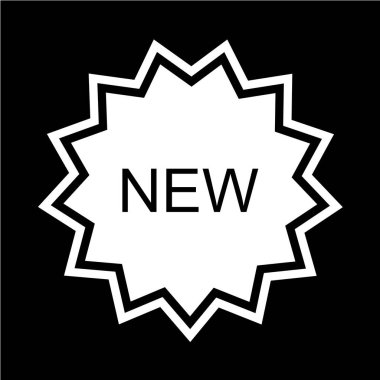 Yeni yıl etiketinin vektör illüstrasyonu