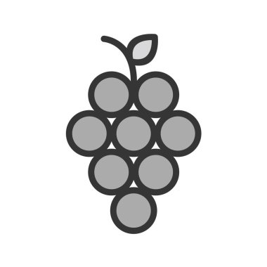  Gıda ve içecek Web ikonu vektör illüstrasyonu