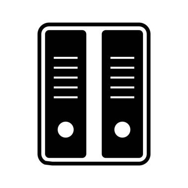 Moda Biçiminde Dosya Simgesi İzole Arkaplan  