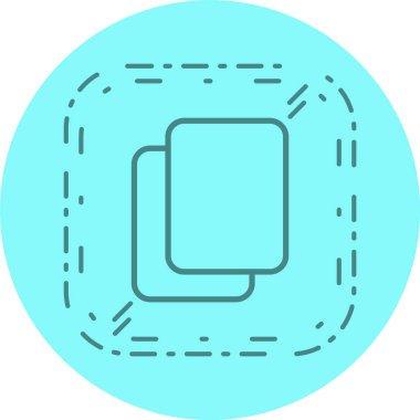 Simgeyi Moda Biçimli İzole Arkaplanda Kopyala