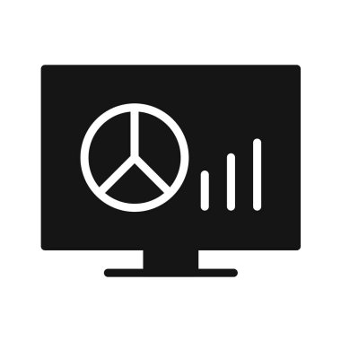 seo modern simgesinin vektör illüstrasyonu