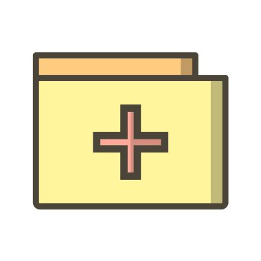 tıbbi simge vektör illüstrasyonu