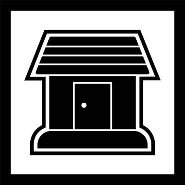 Dükkan Simgesi Moda Biçiminde İzole Arkaplan