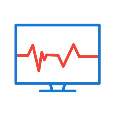 tıbbi düz simge, vektör iilüstrasyonu