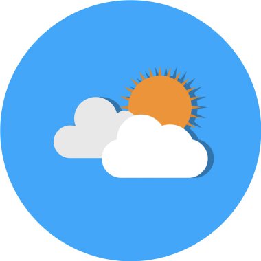 hava simgesi vektör illüstrasyonu