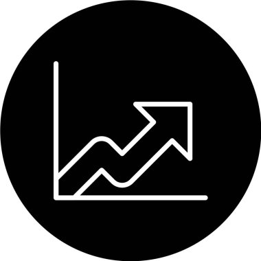 grafik ikonu vektör illüstrasyonu