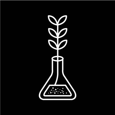 laboratuvar test tübü simgesi