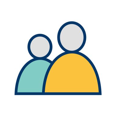 minimalist vektör illüstrasyonu, uygulama simgesi