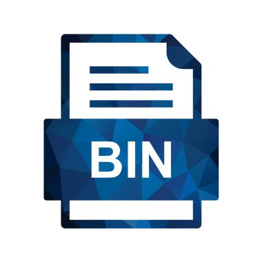 tipik dosya biçimi vektör illüstrasyonu 