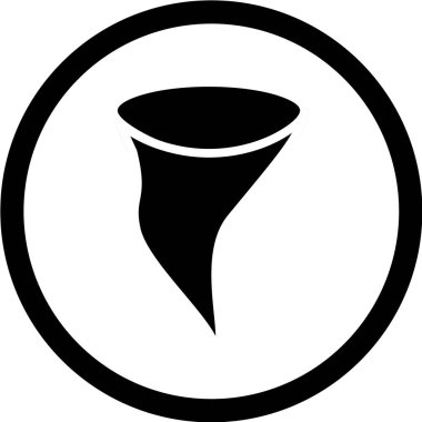 siyah ve beyaz vektör simgesi