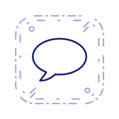 Multimedya düz simgesi beyaz arkaplanda izole edildi