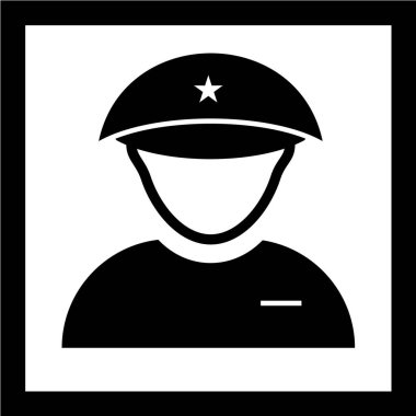 İnşaat işçisi simgesinin vektör illüstrasyonu