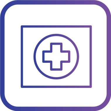 Yol simgesi, vektör illüstrasyonu