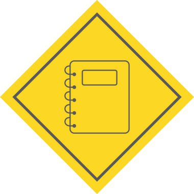 Moda Biçiminde Not Simgesi İzole Arkaplan      