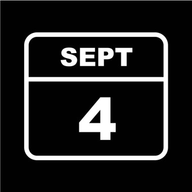 Takvim simgesinin vektör illüstrasyonu 