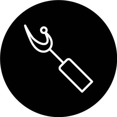 minimalist vektör illüstrasyonu, uygulama simgesi