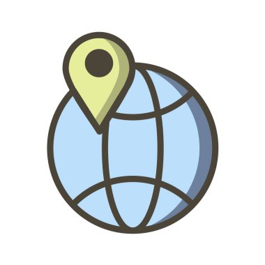 genel ağ vektör simgesi