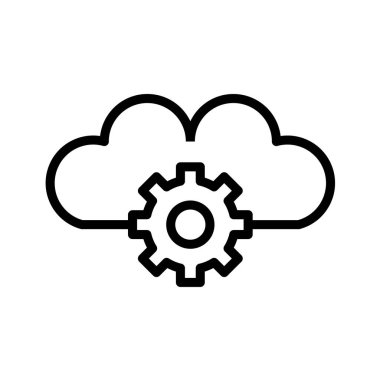 Vektör illüstrasyonu, hava simgesi 