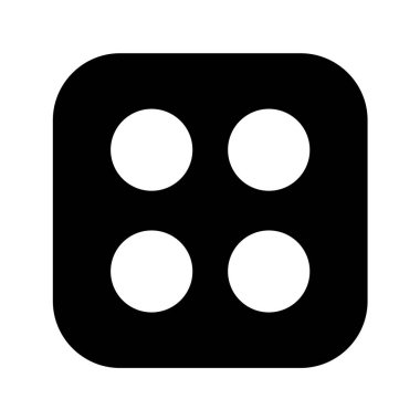 Çizgi film yüz simgesinin vektör illüstrasyonu