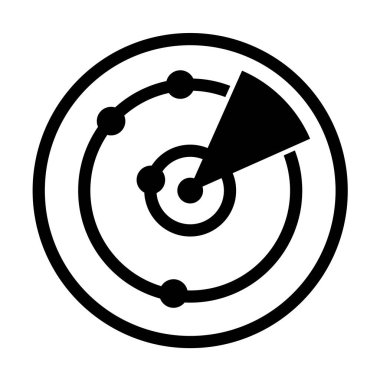 hedef simge, vektör illüstrasyonu