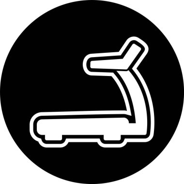 Koşu Değirmeni Simgesi Moda Biçiminde İzole Arkaplan