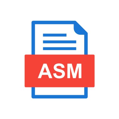 dosya biçimi simgesi, vektör illüstrasyonu