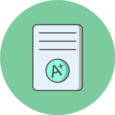 Modern eğitim ikonunun vektör illüstrasyonu