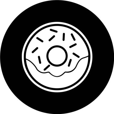 Gıda Web ikonu vektör illüstrasyonu 