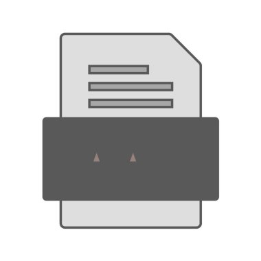 dosya biçimi vektör illüstrasyonuName