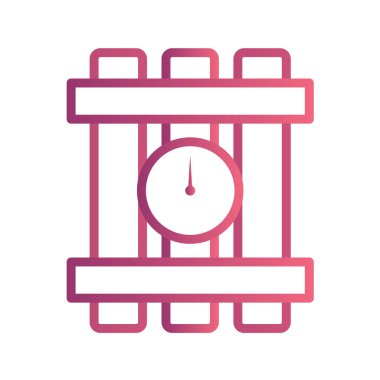 Modern b 'nin vektör illüstrasyonu simge yağından yoksun