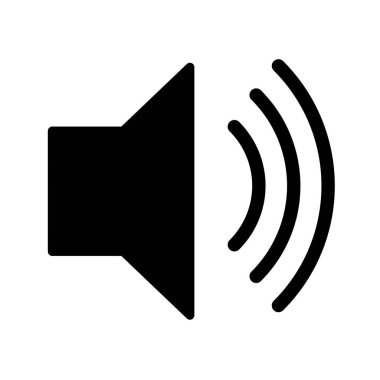 hoparlör vektör illüstrasyonu