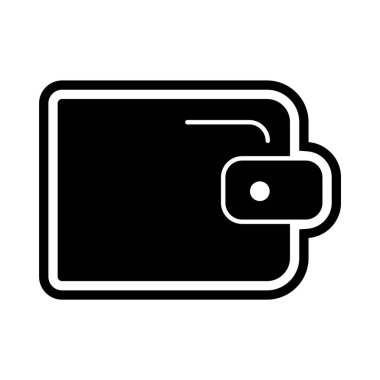  Cüzdan Simgesi Moda Biçimli Ayrı Arkaplan