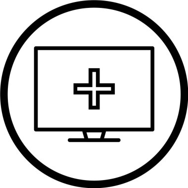 tıbbi simge vektör illüstrasyonu